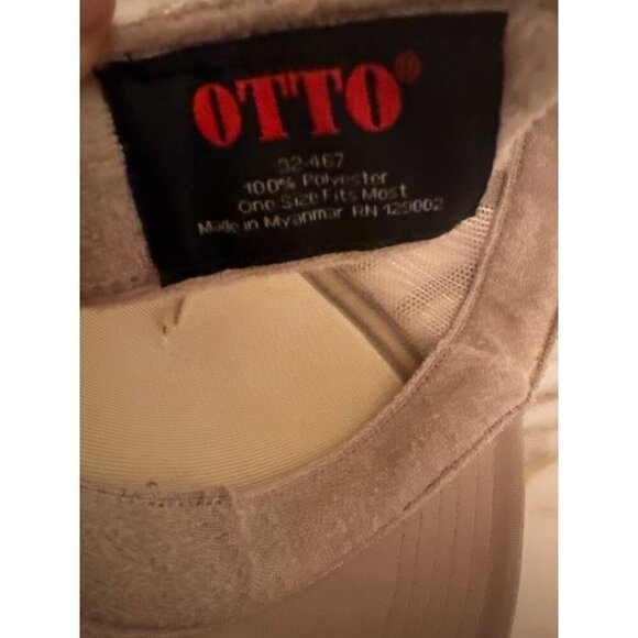 Koloa Surf Co. Beige Trucker Hat With Mesh Back & Adjustable Snap Closure Embroi - Picture 5 of 6